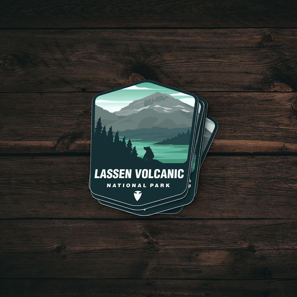 Lassen Volcanic National Park Sticker