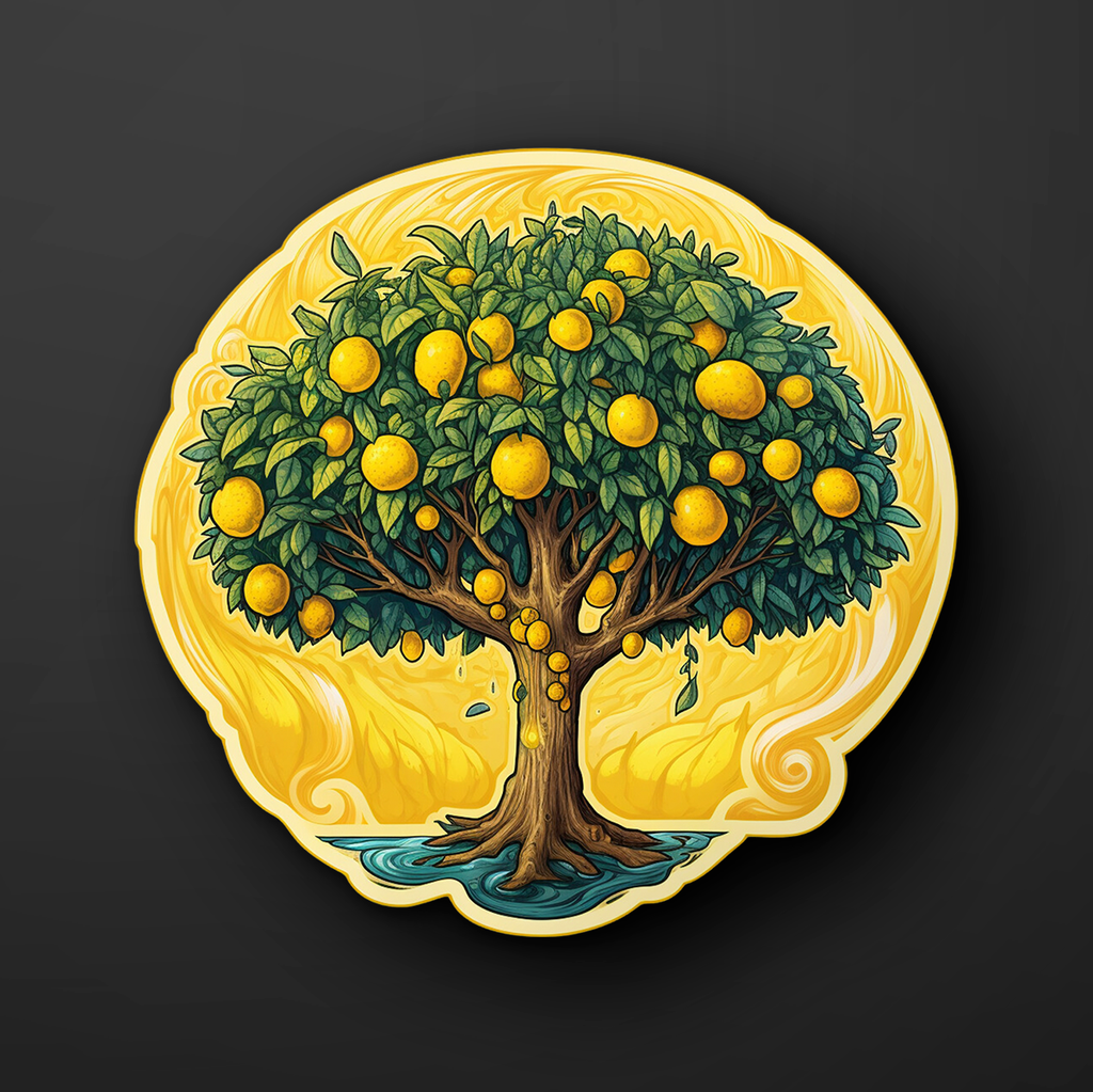 Limoncello Tree Sticker