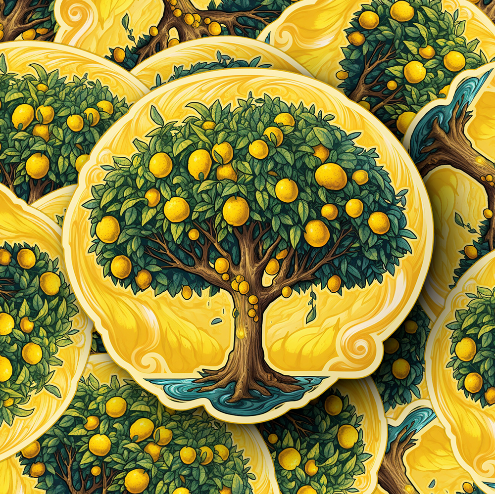 Limoncello Tree Sticker