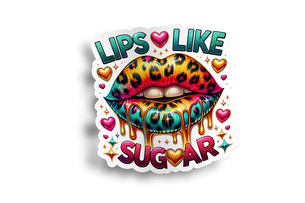 Lips Like Sugar Sticker