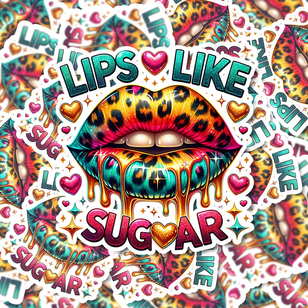 Lips Like Sugar Sticker