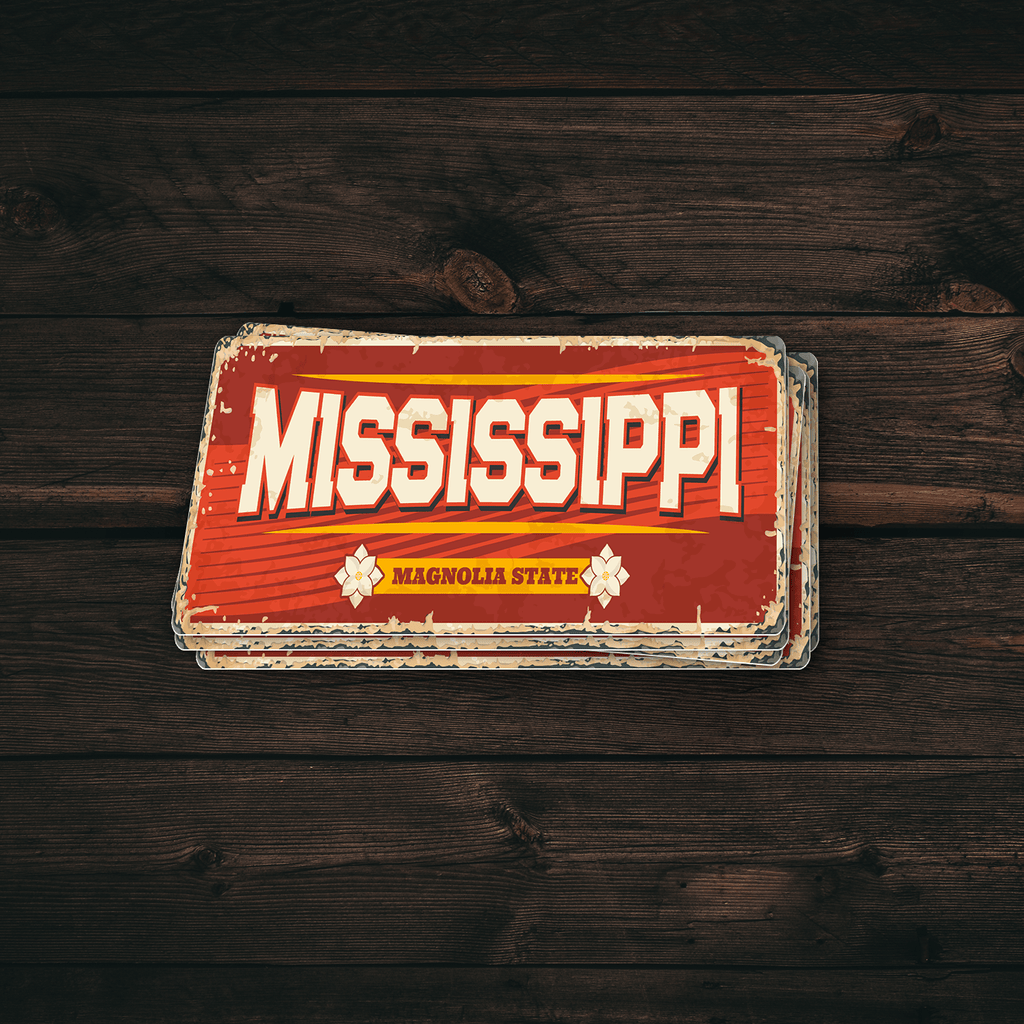 Mississippi State Vintage Sticker