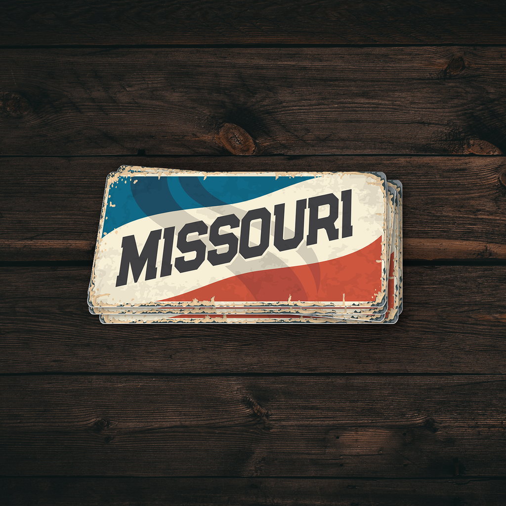 Missouri State Vintage Sticker
