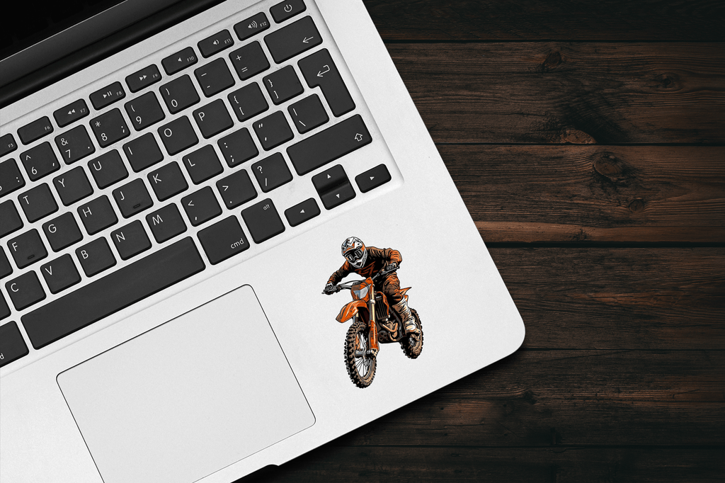 Motocross Vinyl Decal Sticker