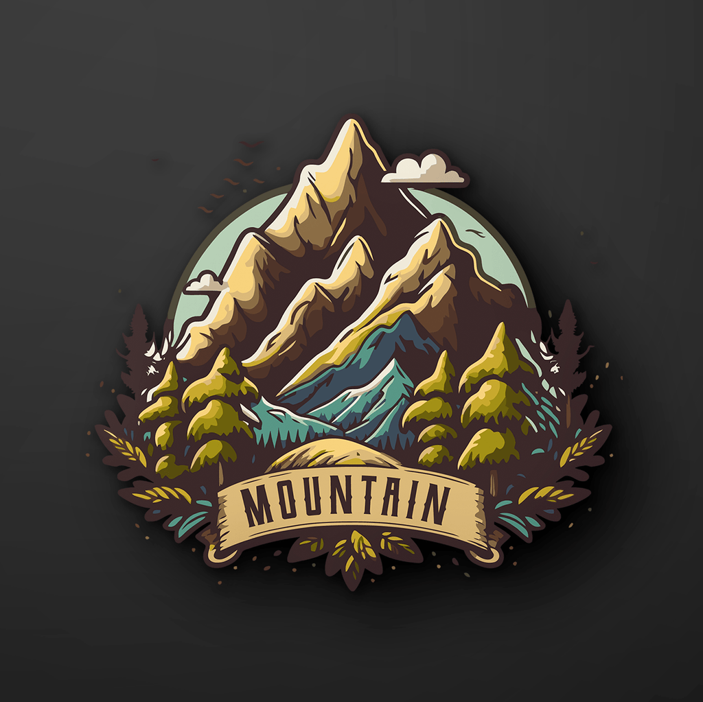 Rocky Mountain Hiking Sticker