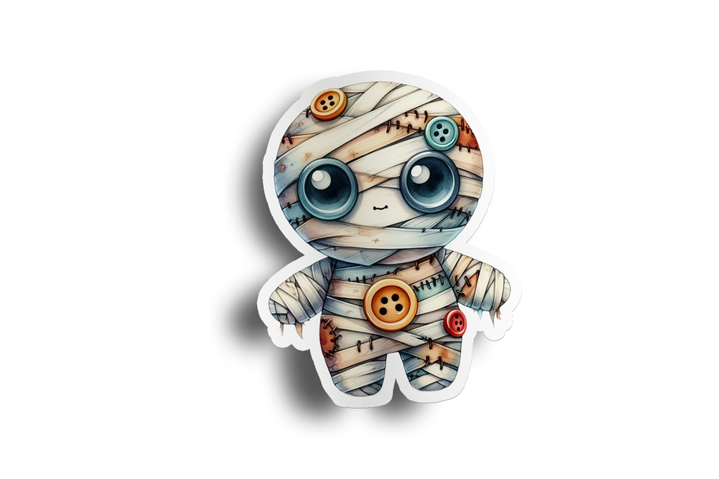 Mummy Voodoo Sticker