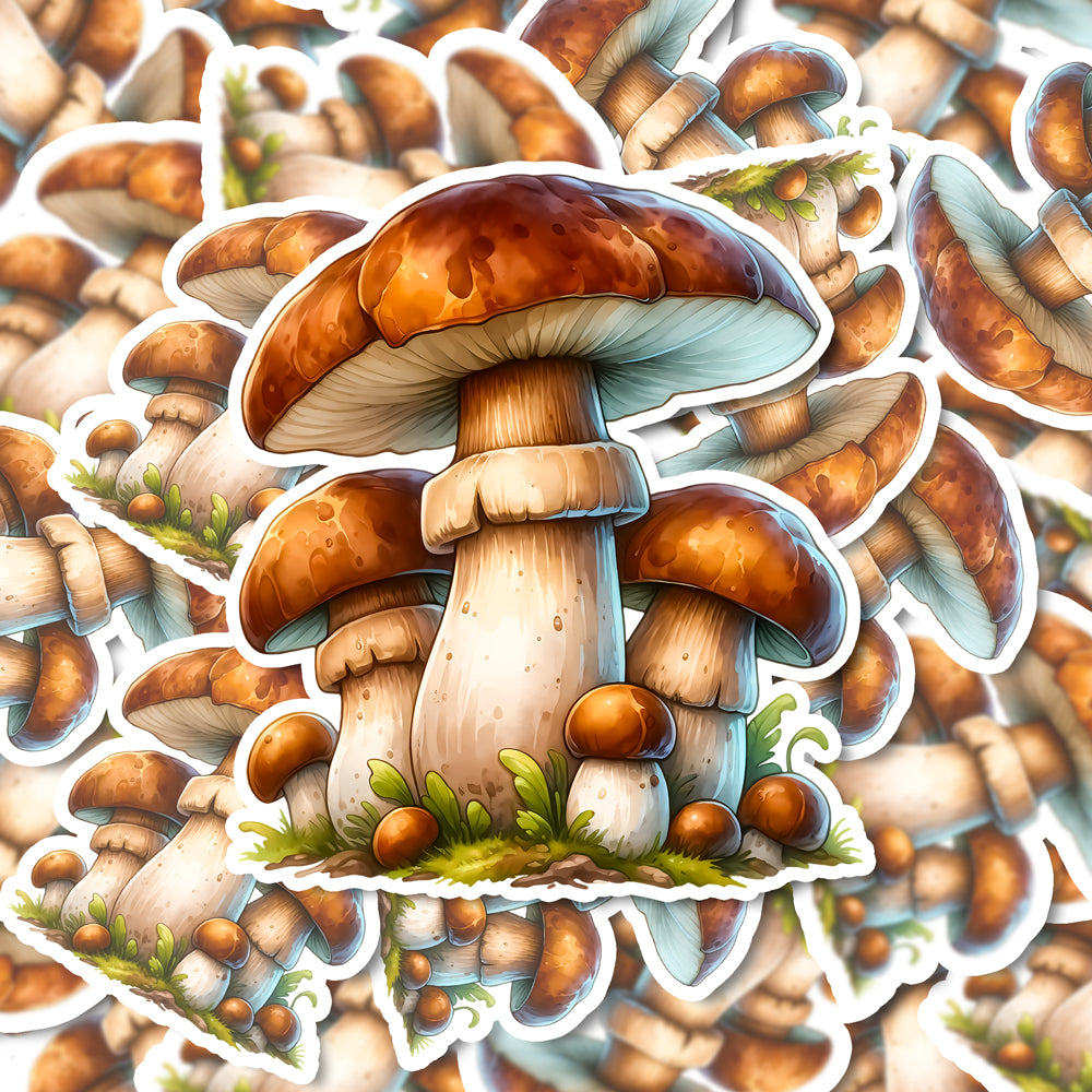 Hippie Mushroom Magnet