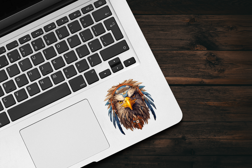 Native American Eagle Sticker