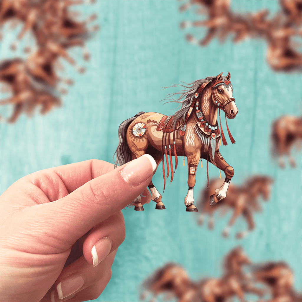 Native Horse Sticker