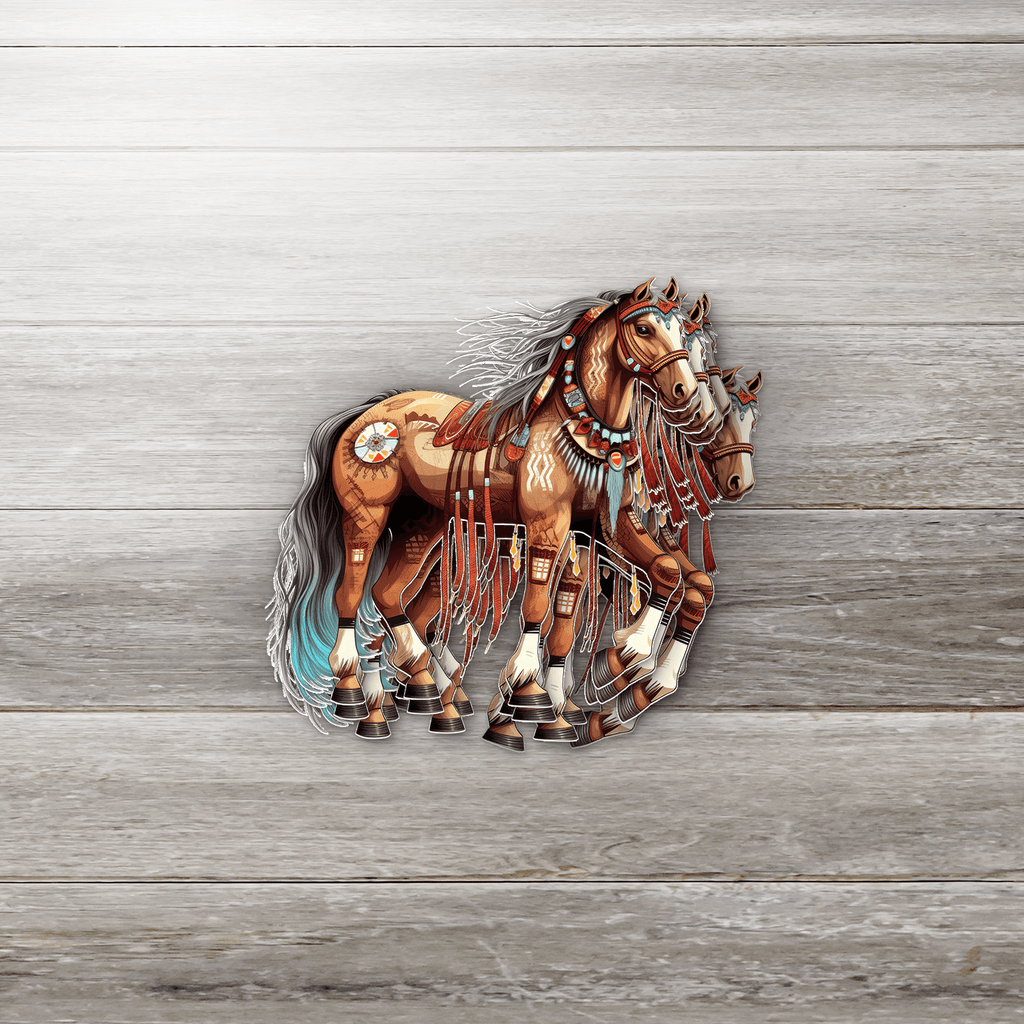 Native Horse Sticker