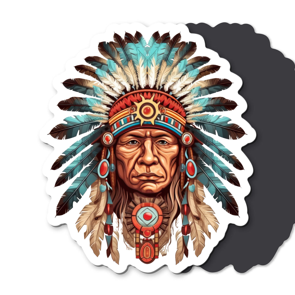 Native Indian Chief Magnet