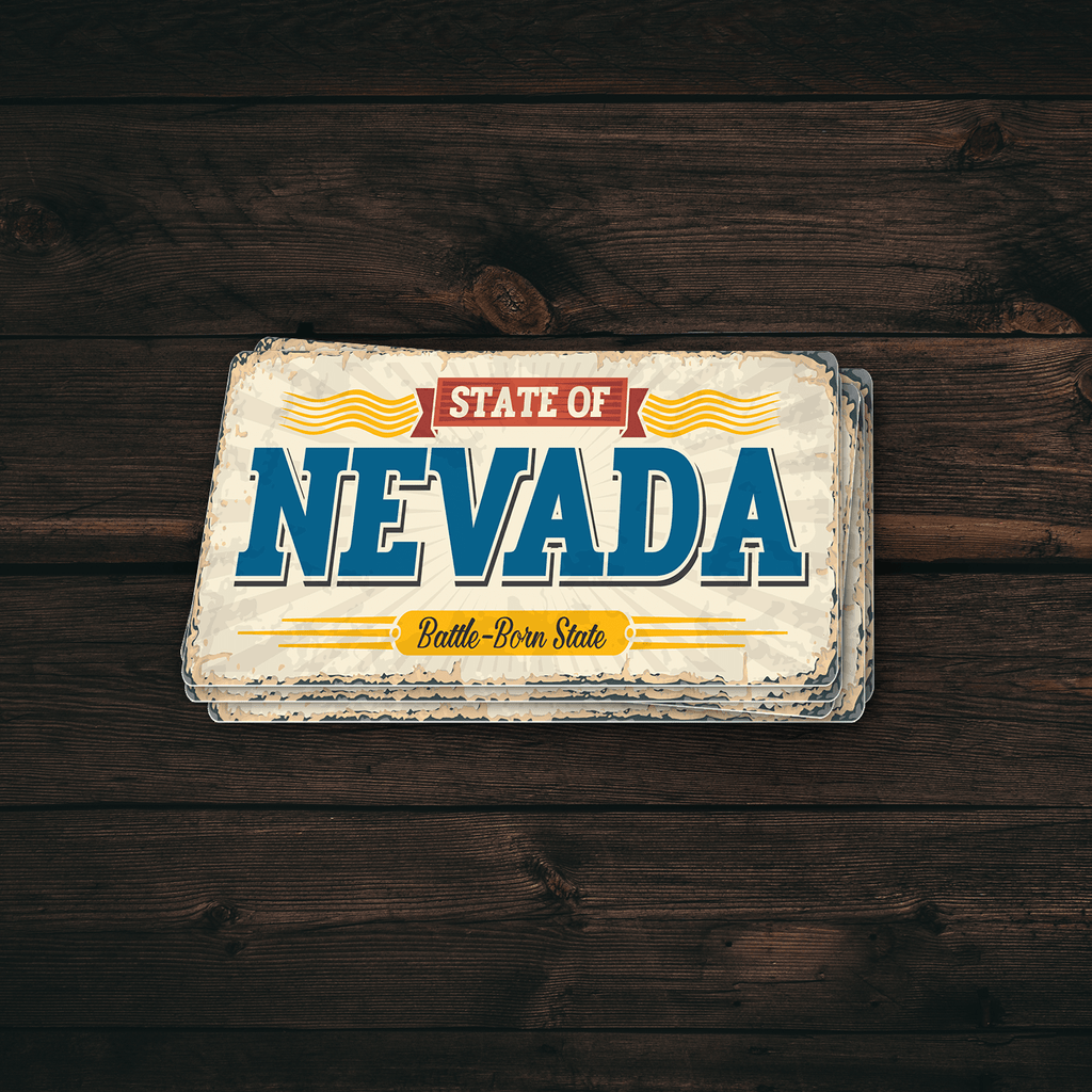 Nevada State Vintage Sticker