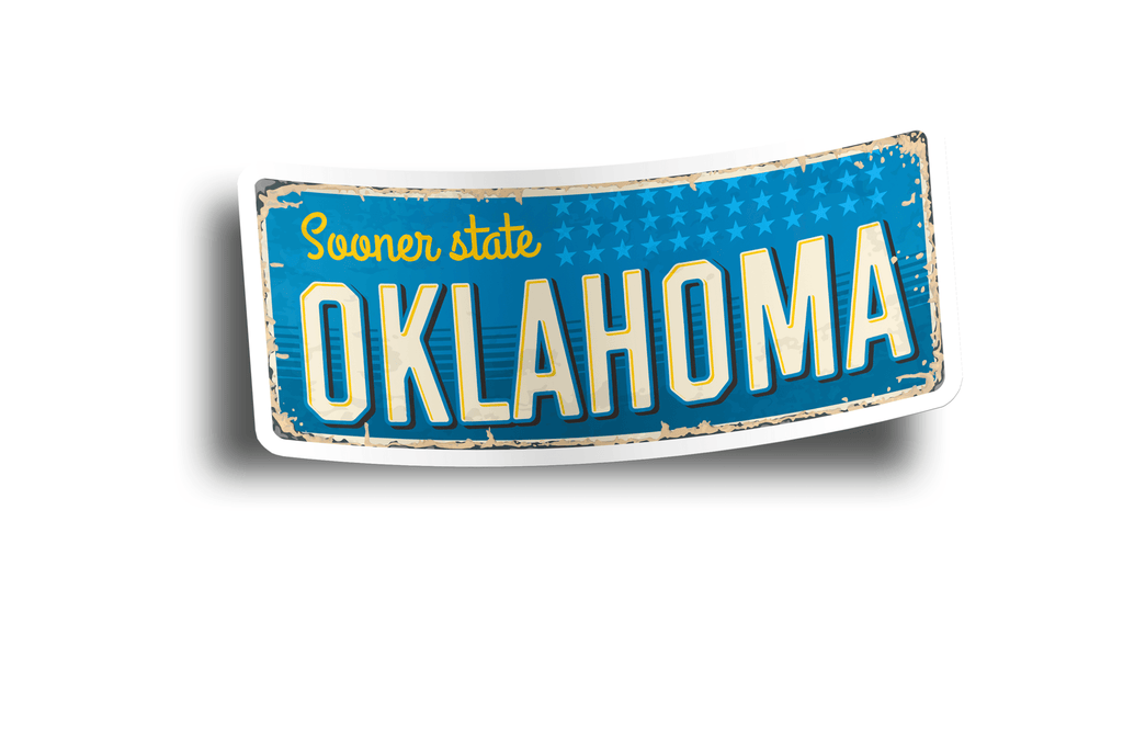 Oklahoma State Vintage Sticker