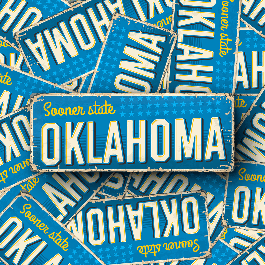 Oklahoma State Vintage Sticker