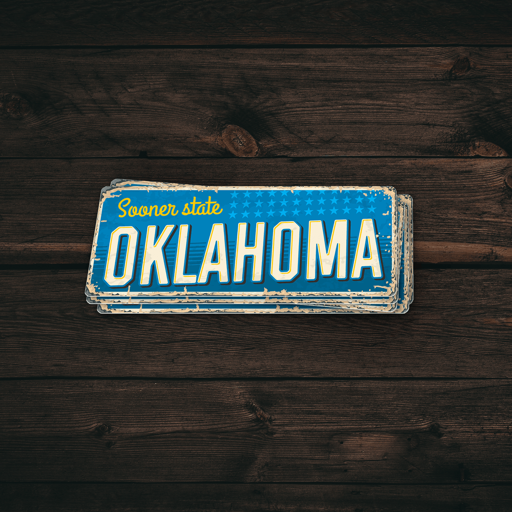 Oklahoma State Vintage Sticker