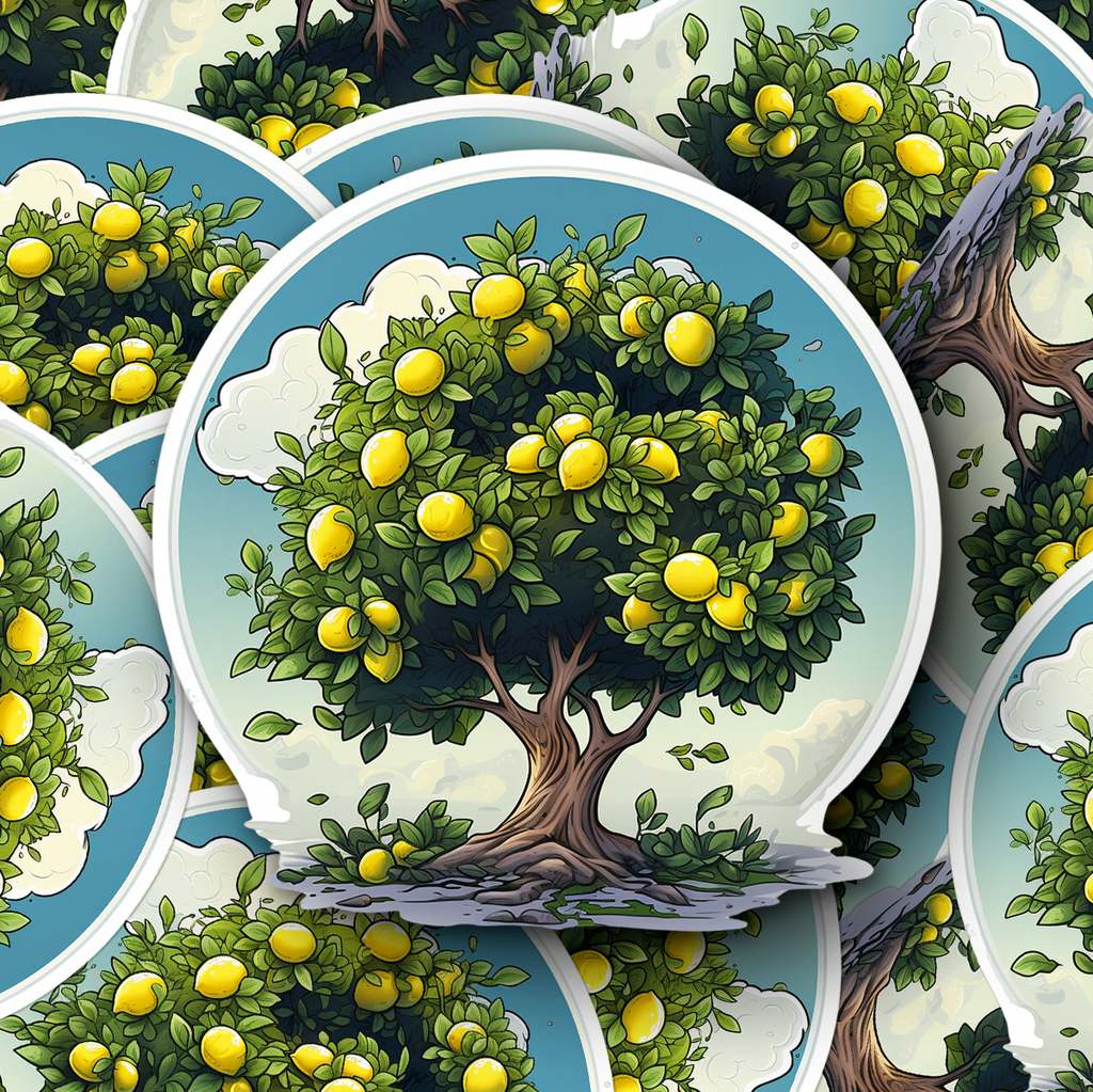 Forest Lemon Tree Sticker