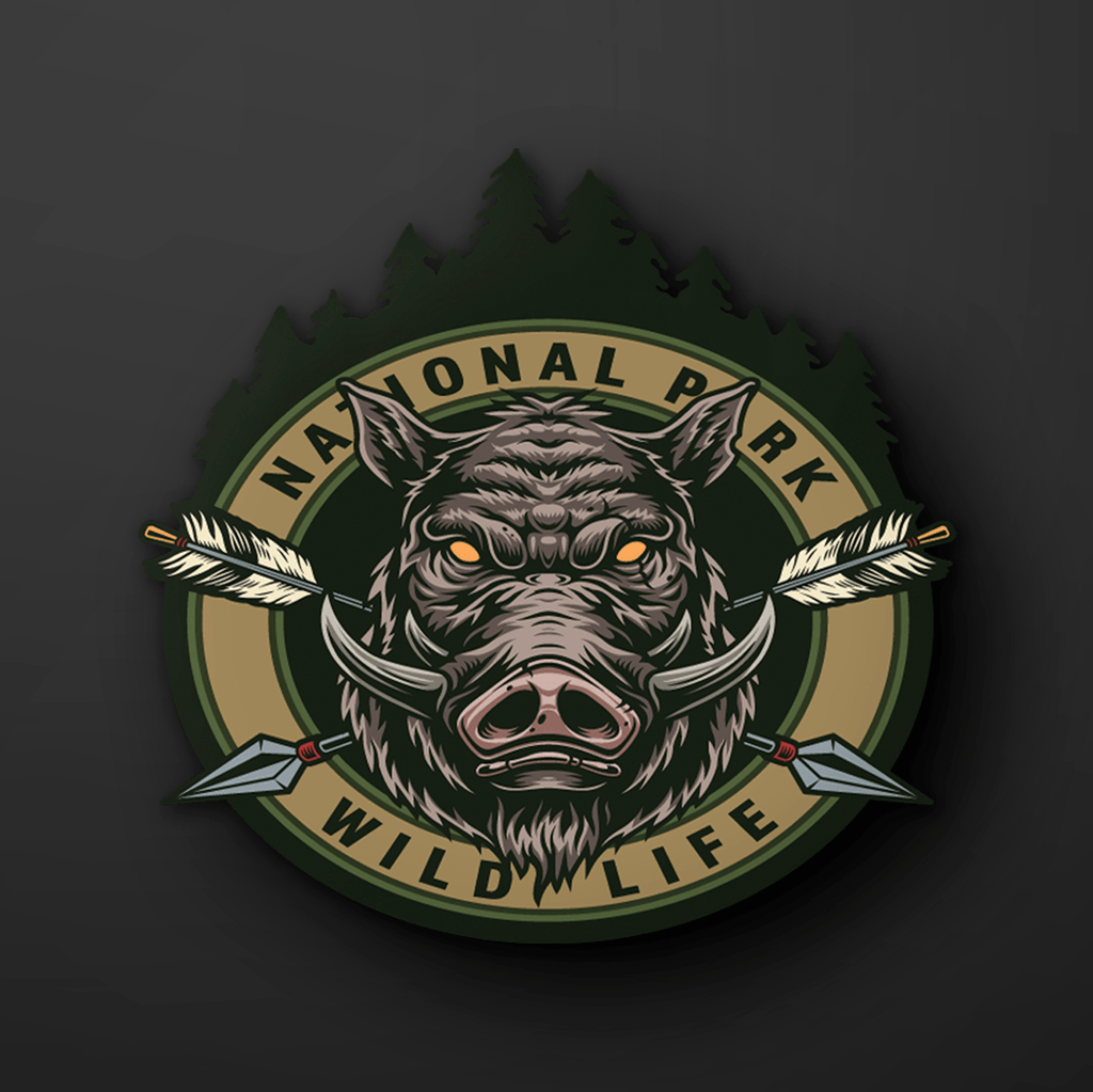 National Park Wildlife Sticker