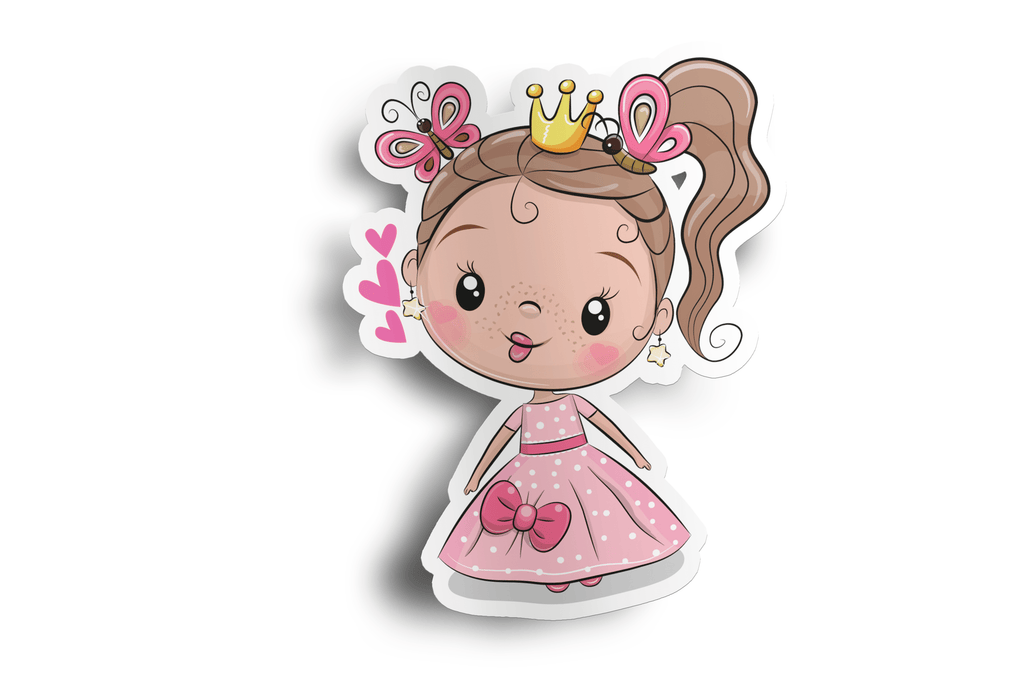 Pink Princess Sticker