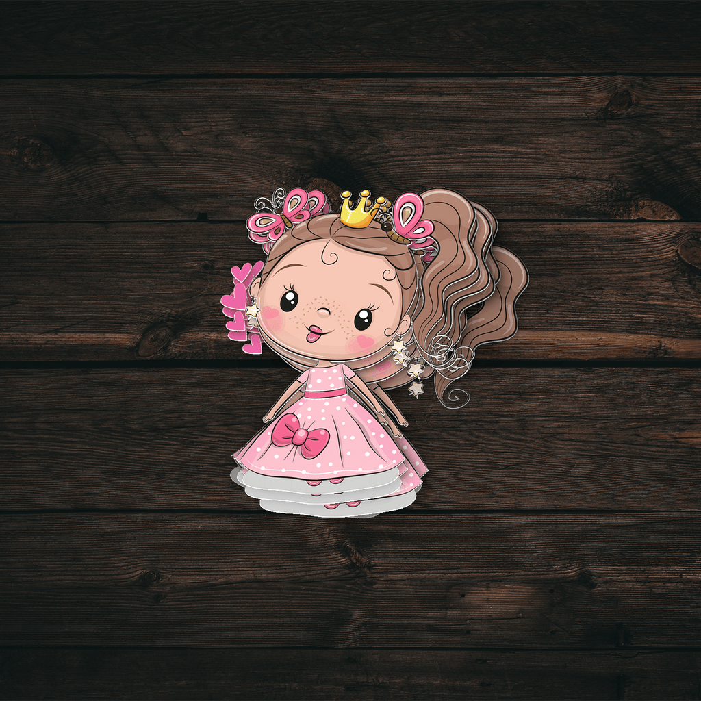 Pink Princess Sticker