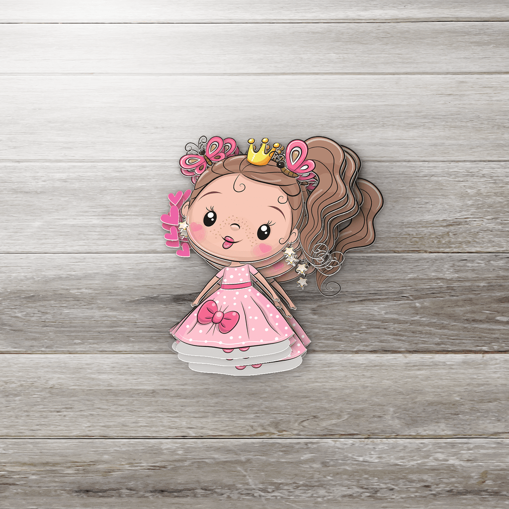 Pink Princess Sticker