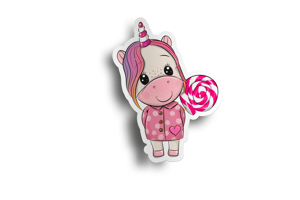 Unicorn Lollipop Sticker