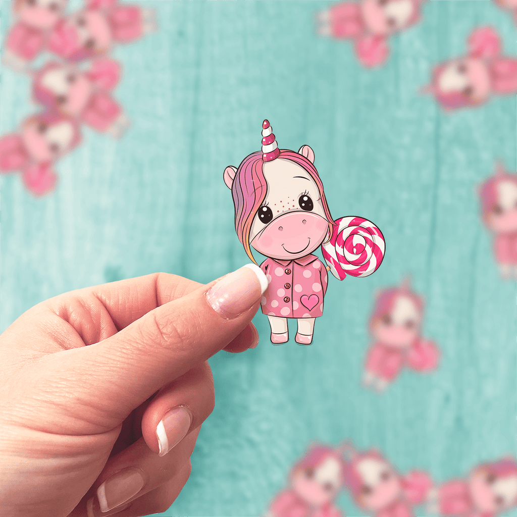 Unicorn Lollipop Sticker