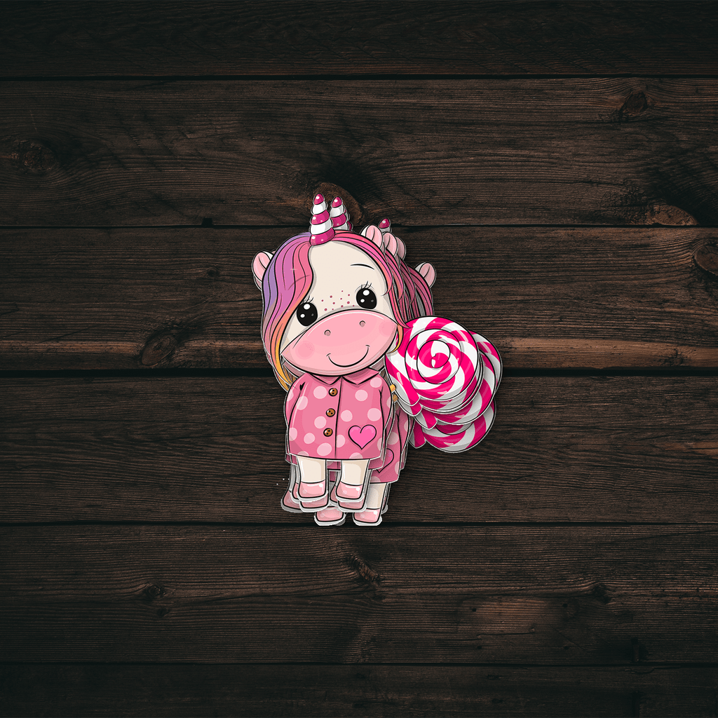 Unicorn Lollipop Sticker