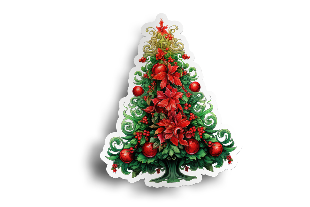 Christmas Tree Sticker