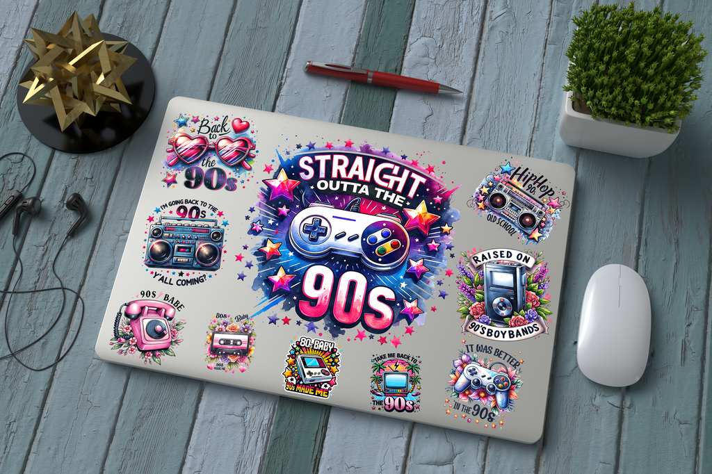 Retro Vintage Mystery Sticker Pack