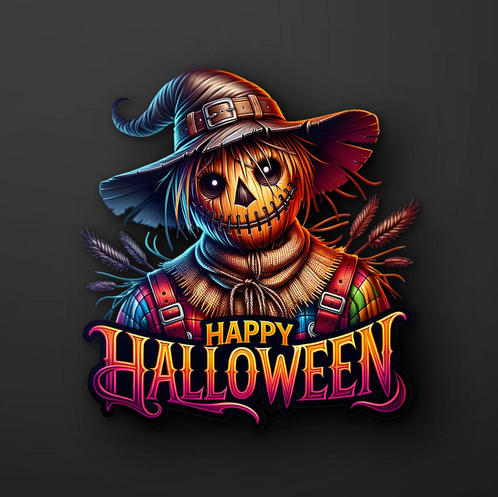 Scarecrow Halloween Sticker