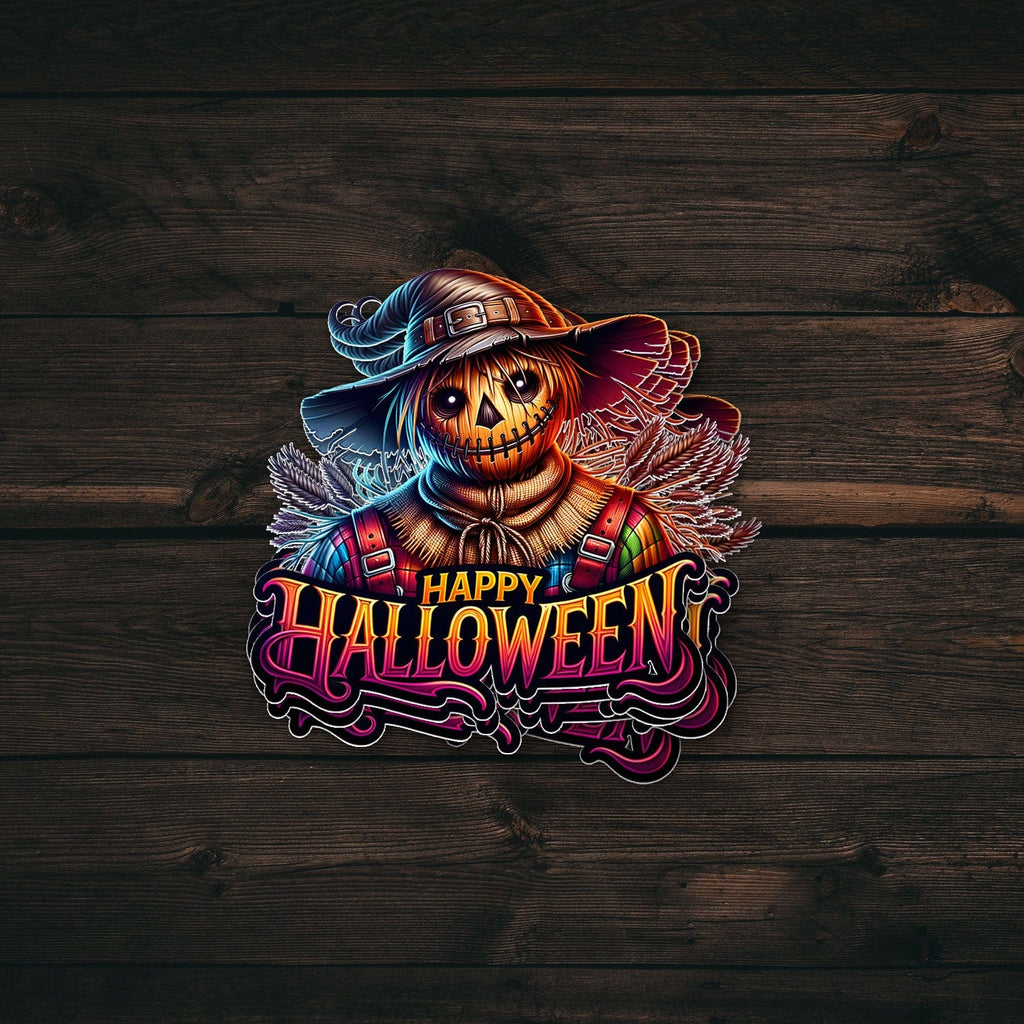 Scarecrow Halloween Sticker