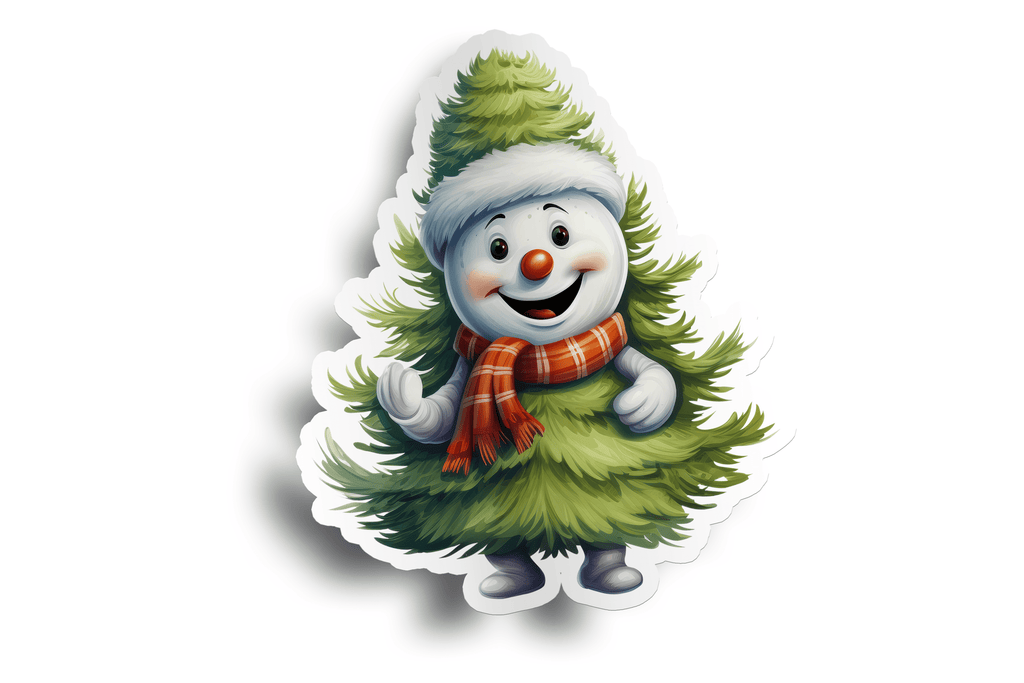 Christmas Tree Snowman