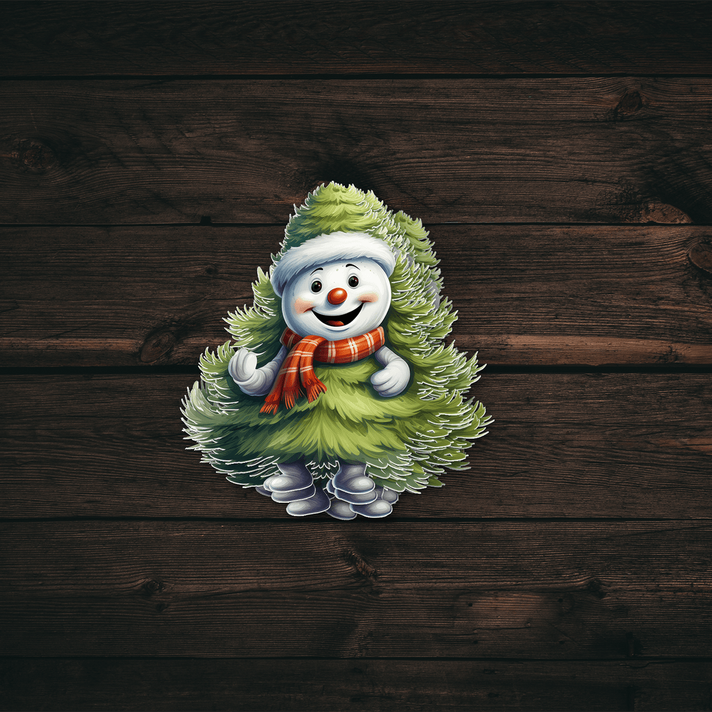 Christmas Tree Snowman