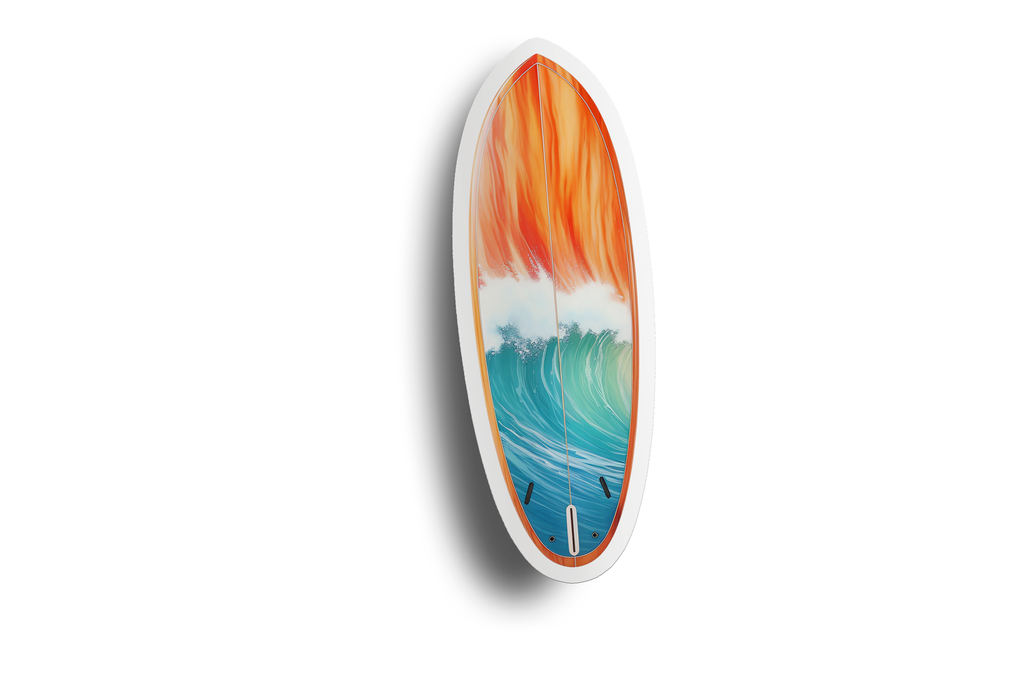 Surfboard Wave Sticker