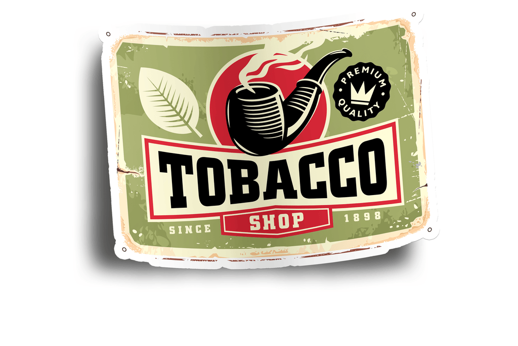 Tobacco Vintage Sticker,