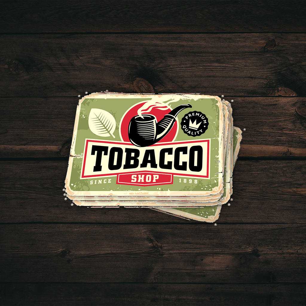 Tobacco Vintage Sticker,