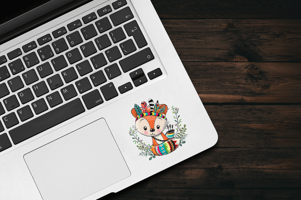 Tribal Fox Sticker