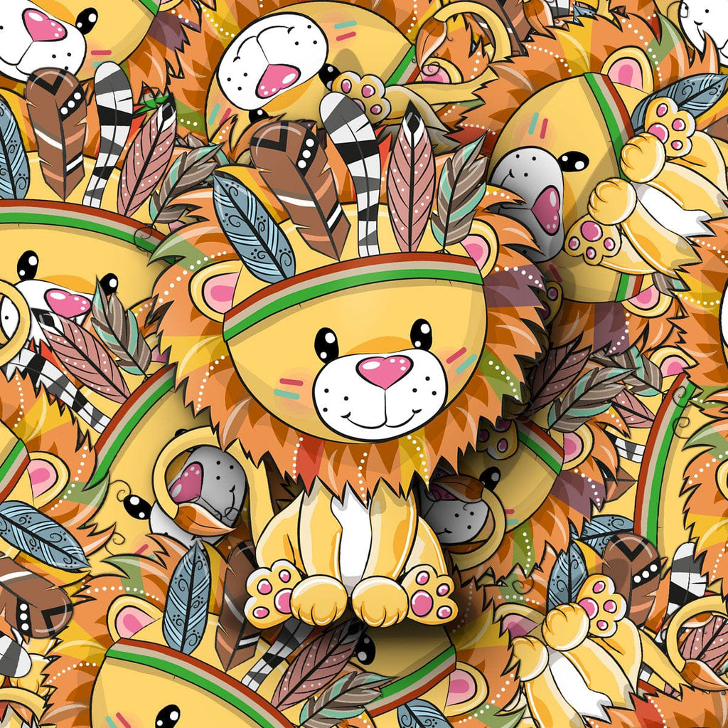 Tribal Baby Lion Sticker