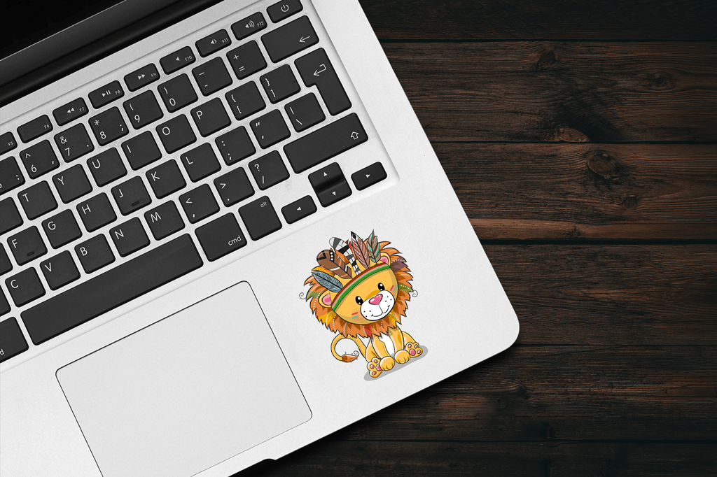 Tribal Baby Lion Sticker