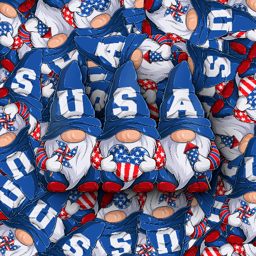 American Gnome Flag Sticker