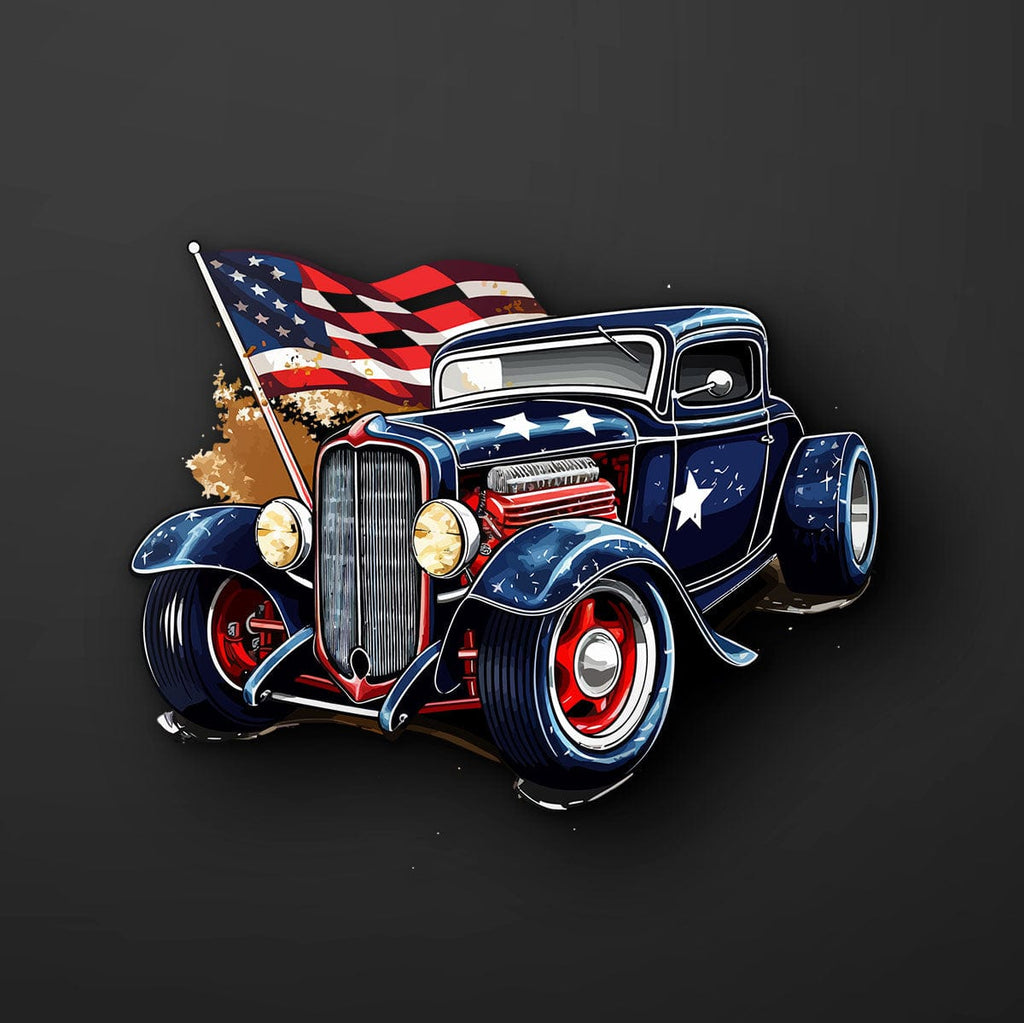 American Hot Rod Decal