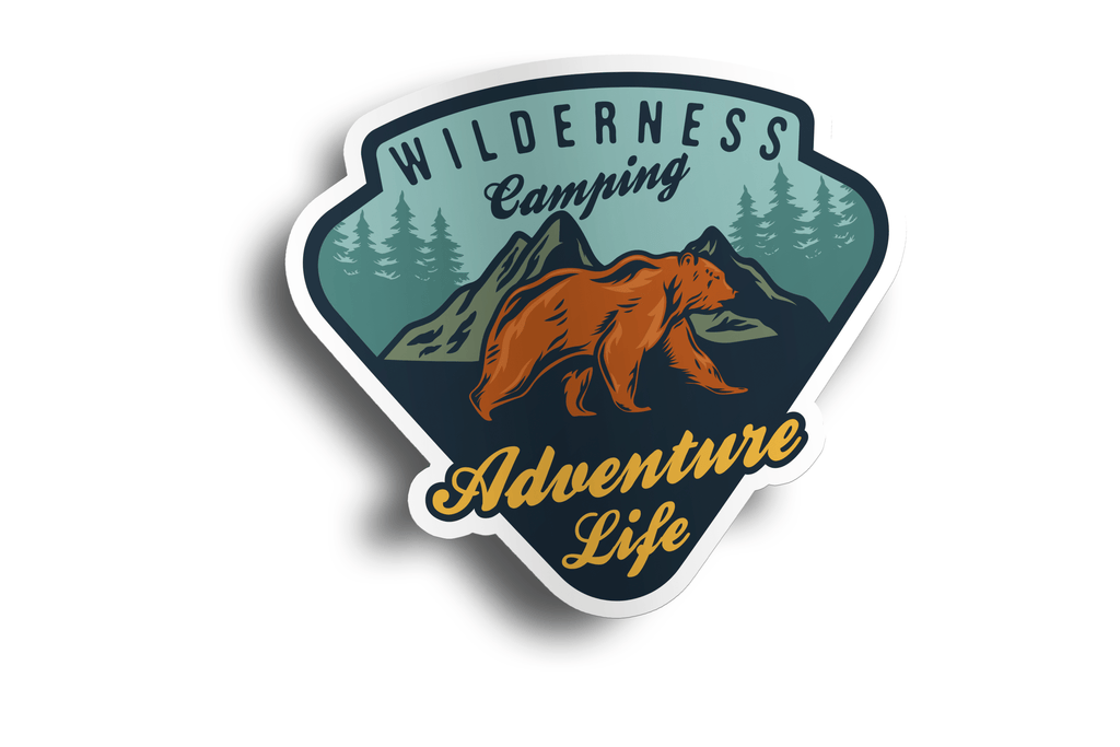 Wilderness Adventure Sticker