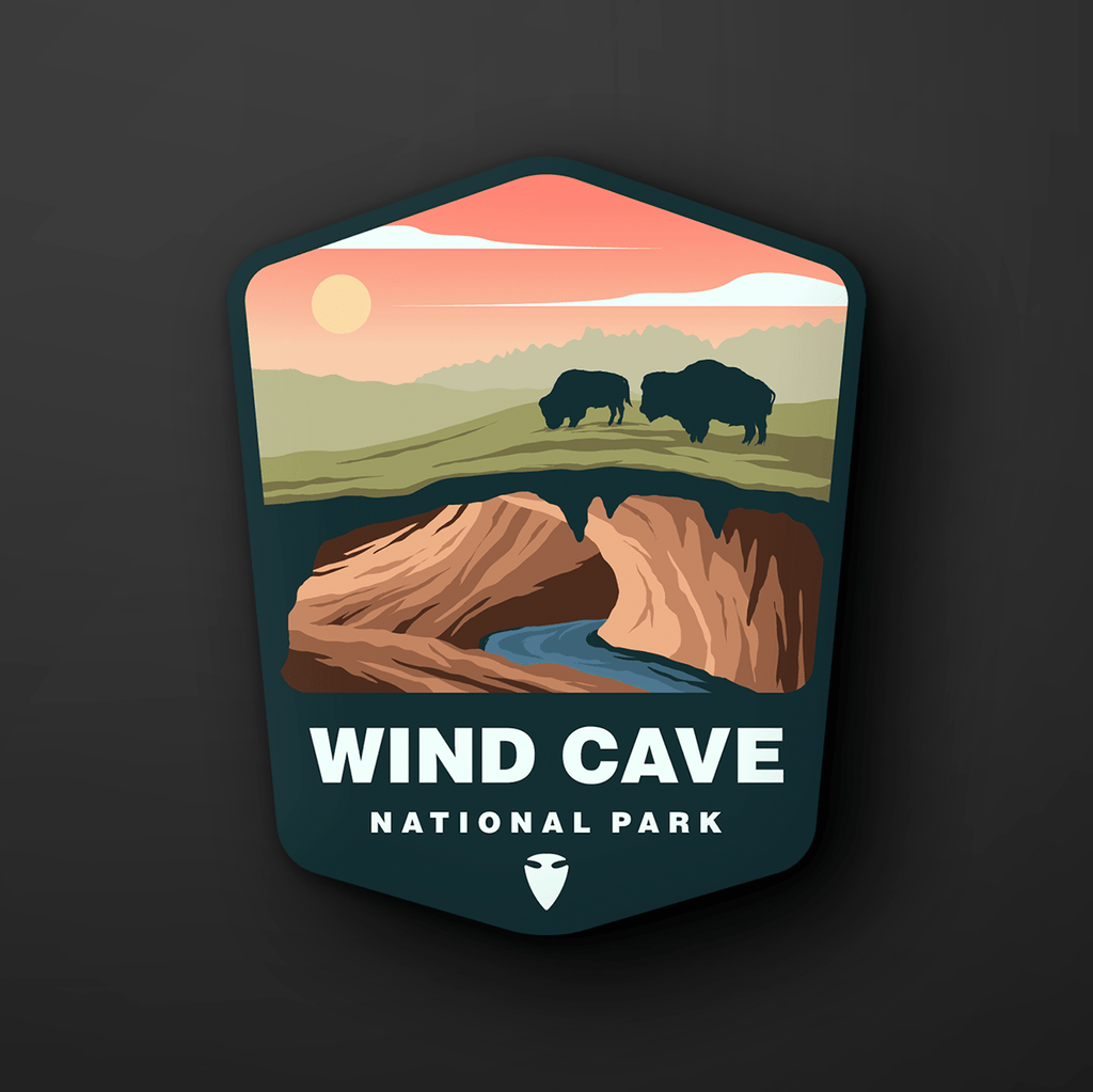 Wind Cave National Park Sticker