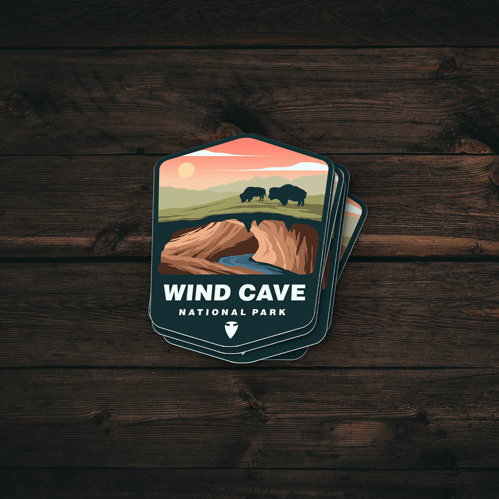 Wind Cave National Park Sticker