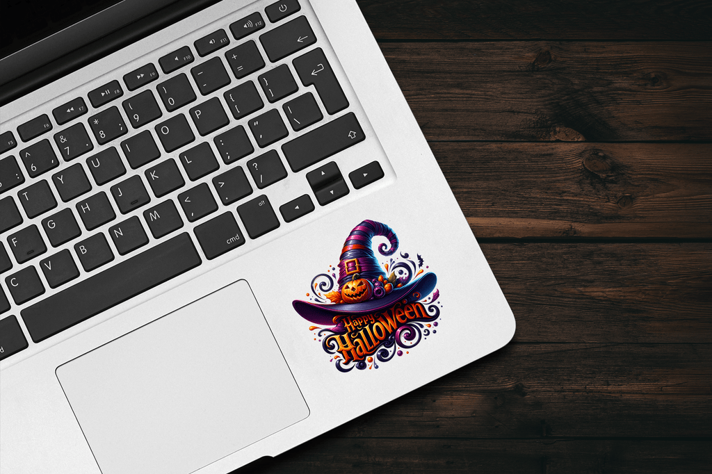 Witches Hat Halloween Sticker