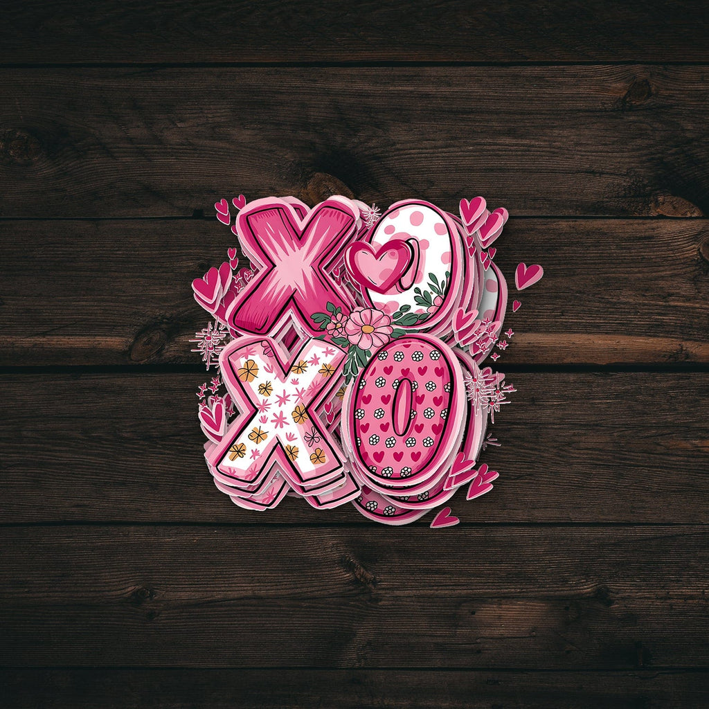 XOXO Valentine Sticker