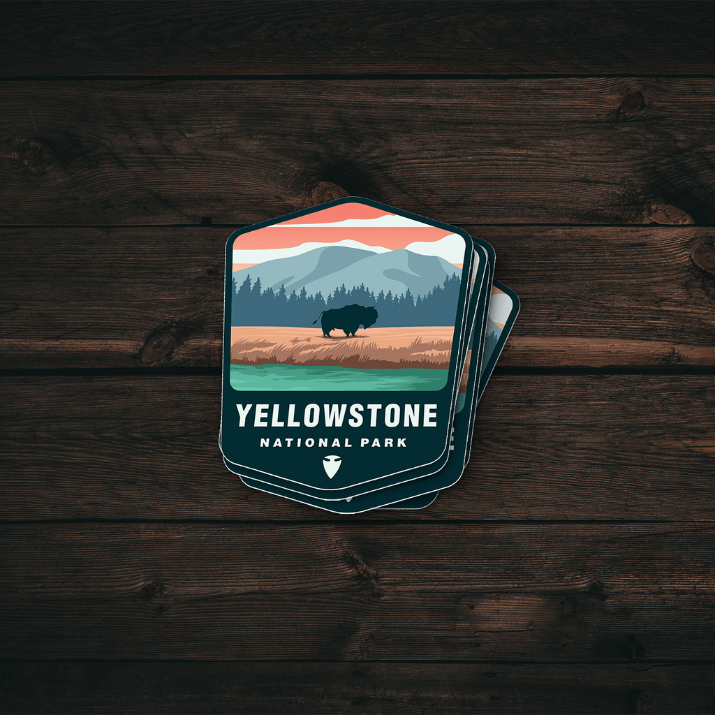 Yellowstone National Park Sticker