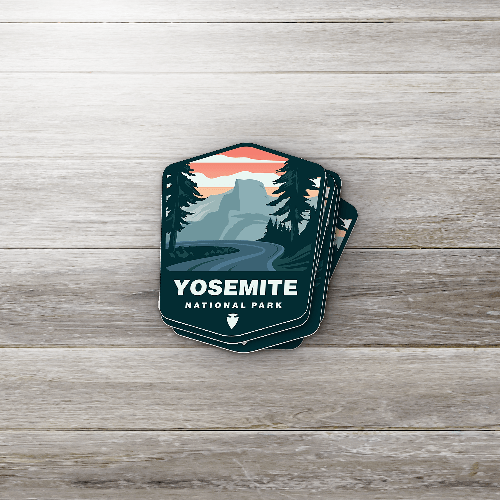 Yosemite National Park Sticker