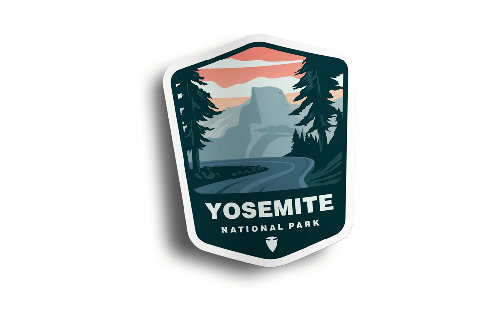 Yosemite National Park Sticker