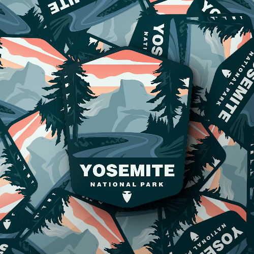 Yosemite National Park Sticker